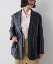 Whim Gazette | カウレザージャケット(その他アウター)