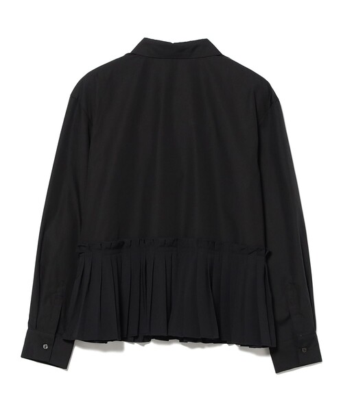 Ray BEAMS(レイビームス)の「プリーツ キリカエ レギュラーカラー シャツ(シャツ/ブラウス・レディース・サックスブルー/ブラック/ホワイト・ONE SIZE)」の9枚目の写真
