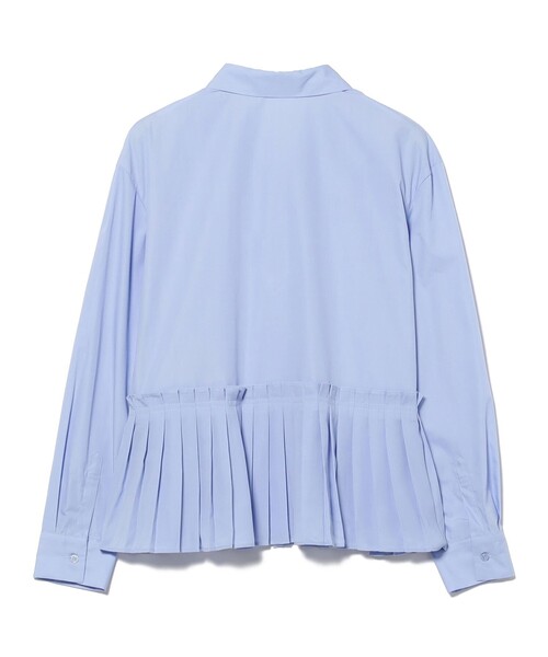 Ray BEAMS(レイビームス)の「プリーツ キリカエ レギュラーカラー シャツ(シャツ/ブラウス・レディース・サックスブルー/ブラック/ホワイト・ONE SIZE)」の17枚目の写真