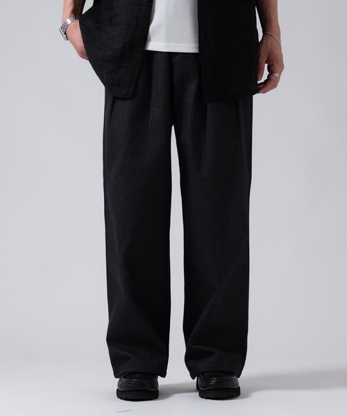 OXA(オグザ)の「デニムスラックス(デニムパンツ・メンズ・ネイビー/ブラック・LARGE/MEDIUM)」の21枚目の写真