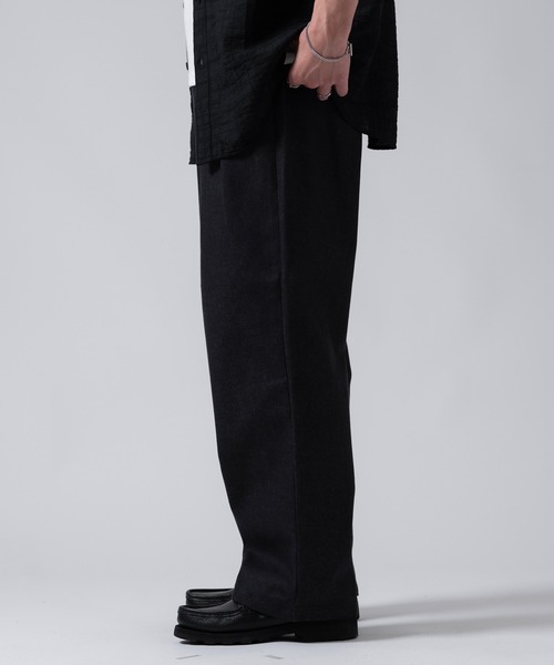 OXA(オグザ)の「デニムスラックス(デニムパンツ・メンズ・ネイビー/ブラック・LARGE/MEDIUM)」の15枚目の写真