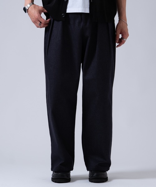OXA(オグザ)の「デニムスラックス(デニムパンツ・メンズ・ネイビー/ブラック・LARGE/MEDIUM)」の18枚目の写真