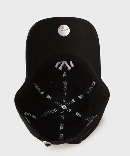tk.TAKEO KIKUCHI(ティーケータケオキクチ)の「【NEW ERA】9TWENTY ニューヨーク・ヤンキース ブラック × ホワイト(キャップ・メンズ・ブラック・00)」の5枚目の写真