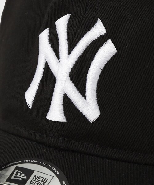 tk.TAKEO KIKUCHI(ティーケータケオキクチ)の「【NEW ERA】9TWENTY ニューヨーク・ヤンキース ブラック × ホワイト(キャップ・メンズ・ブラック・00)」の7枚目の写真