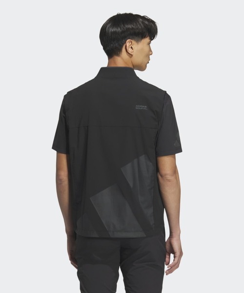 adidas（アディダス）の「防風ベスト【adidas Golf/アディダスゴルフ】（ベスト・メンズ・ブラック・XX-LARGE/LARGE/MEDIUM/X-LARGE/3XL）」の2枚目の写真