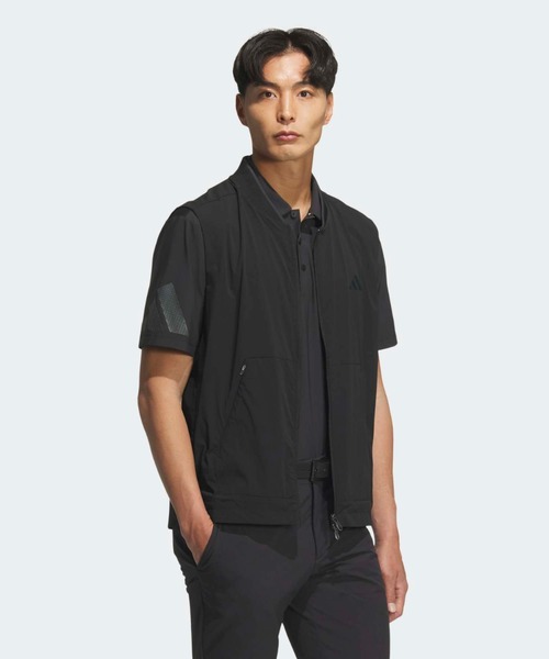 adidas（アディダス）の「防風ベスト【adidas Golf/アディダスゴルフ】（ベスト・メンズ・ブラック・XX-LARGE/LARGE/MEDIUM/X-LARGE/3XL）」の3枚目の写真
