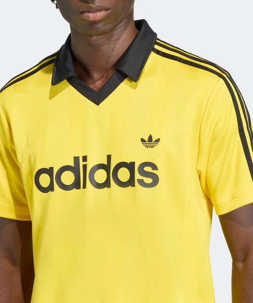 adidas(アディダス)の「アーカイブカラーエンジニアードジャージ / ジャージ / アディダスオリジナルス adidas Originals(Tシャツ/カットソー・メンズ・イエロー・X-LARGE/X-SMALL/MEDIUM/SMALL/XX-LARGE/LARGE/3XL)」の3枚目の写真