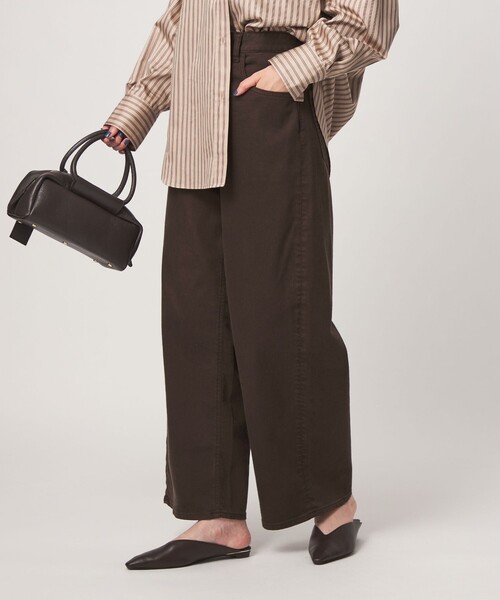 Healthy denim(ヘルシーデニム)の「【別注】<Healthy DENIM>カーヴィー デニムパンツ(デニムパンツ・レディース・ブラック/ダークブラウン・S/XS/M)」の7枚目の写真