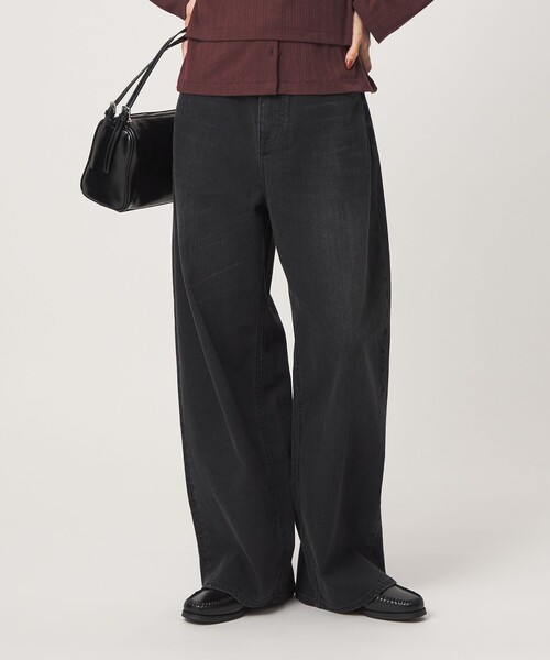 Healthy denim(ヘルシーデニム)の「【別注】<Healthy DENIM>カーヴィー デニムパンツ(デニムパンツ・レディース・ブラック/ダークブラウン・S/XS/M)」の11枚目の写真