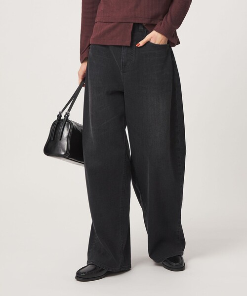 Healthy denim(ヘルシーデニム)の「【別注】<Healthy DENIM>カーヴィー デニムパンツ(デニムパンツ・レディース・ブラック/ダークブラウン・S/XS/M)」の12枚目の写真