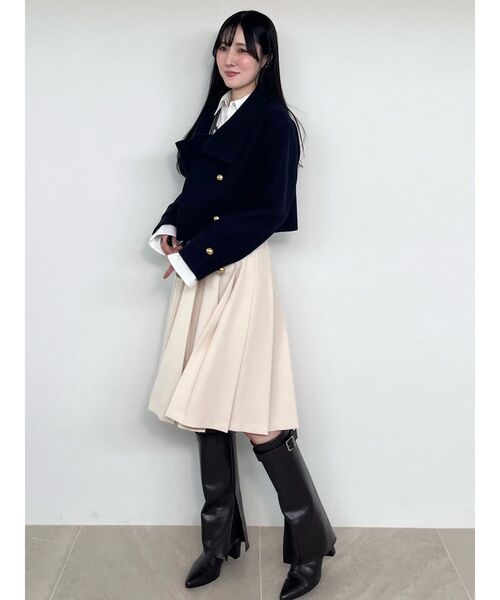 MERCURYDUO（マーキュリーデュオ）の「カバーロングブーツ（ブーツ・レディース・ブラック/ブラウン・36/38）」の17枚目の写真