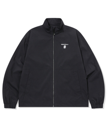 BEENTRILL（ビントリル）の「エッセンシャルロゴストレッチウーブントラックジャケット(ブラック)（その他アウター）」