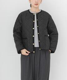 ウールカシミヤビーバー ショートコクーンコート（ノーカラーコート