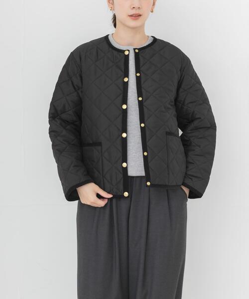 Traditional Weatherwear(トラディショナルウェザーウェア)の「『一部別注カラー』Traditional Weatherwear ARKLEY A LINE(ダウンジャケット/コート・レディース・ブラック/ブラウン・34)」の2枚目の写真