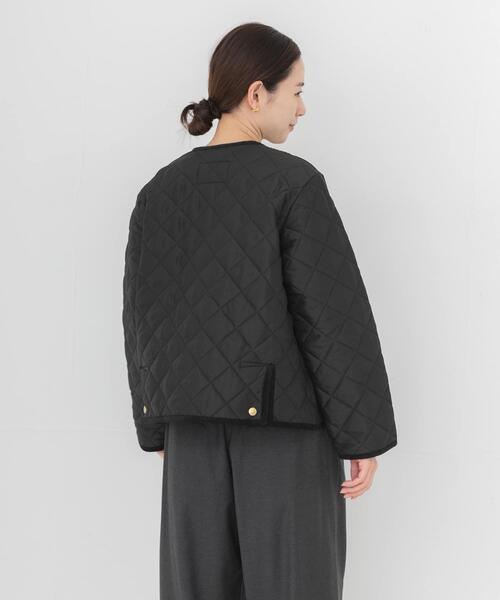 Traditional Weatherwear(トラディショナルウェザーウェア)の「『一部別注カラー』Traditional Weatherwear ARKLEY A LINE(ダウンジャケット/コート・レディース・ブラック/ブラウン・34)」の15枚目の写真