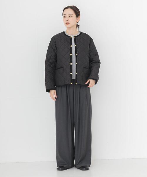 Traditional Weatherwear(トラディショナルウェザーウェア)の「『一部別注カラー』Traditional Weatherwear ARKLEY A LINE(ダウンジャケット/コート・レディース・ブラック/ブラウン・34)」の16枚目の写真