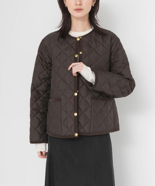 Traditional Weatherwear(トラディショナルウェザーウェア)の「『一部別注カラー』Traditional Weatherwear ARKLEY A LINE(ダウンジャケット/コート・レディース・ブラック/ブラウン・34)」の13枚目の写真