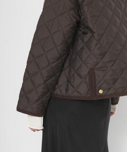 Traditional Weatherwear(トラディショナルウェザーウェア)の「『一部別注カラー』Traditional Weatherwear ARKLEY A LINE(ダウンジャケット/コート・レディース・ブラック/ブラウン・34)」の10枚目の写真