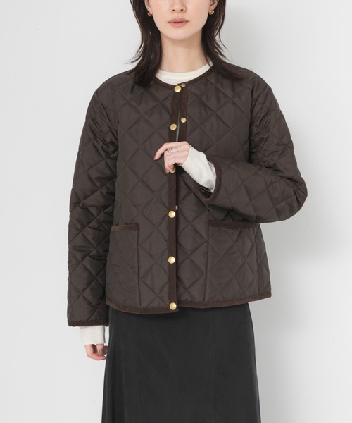 Traditional Weatherwear(トラディショナルウェザーウェア)の「『一部別注カラー』Traditional Weatherwear ARKLEY A LINE(ダウンジャケット/コート・レディース・ブラック/ブラウン・34)」の15枚目の写真