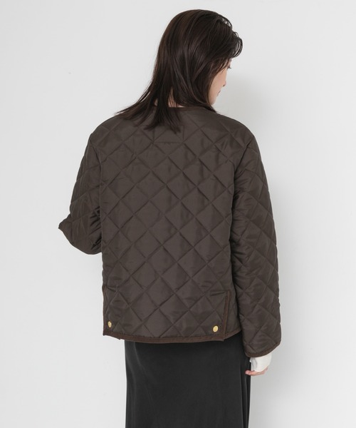 Traditional Weatherwear(トラディショナルウェザーウェア)の「『一部別注カラー』Traditional Weatherwear ARKLEY A LINE(ダウンジャケット/コート・レディース・ブラック/ブラウン・34)」の17枚目の写真