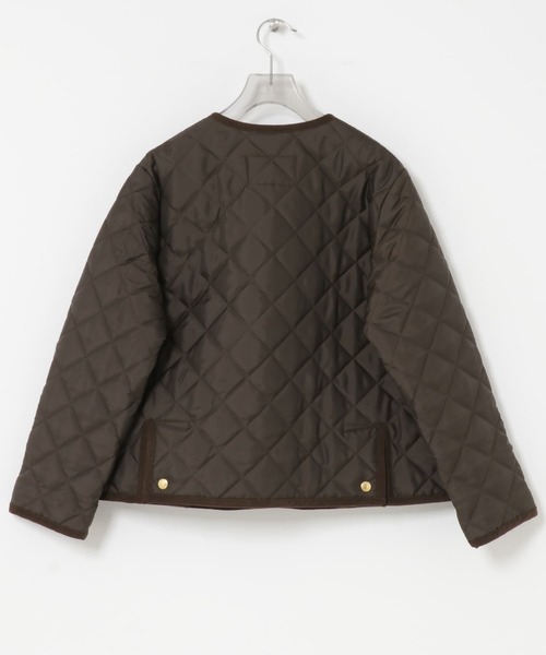 Traditional Weatherwear(トラディショナルウェザーウェア)の「『一部別注カラー』Traditional Weatherwear ARKLEY A LINE(ダウンジャケット/コート・レディース・ブラック/ブラウン・34)」の13枚目の写真