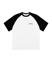 レギュラーンキティスモールロゴTシャツ(ホワイト)
