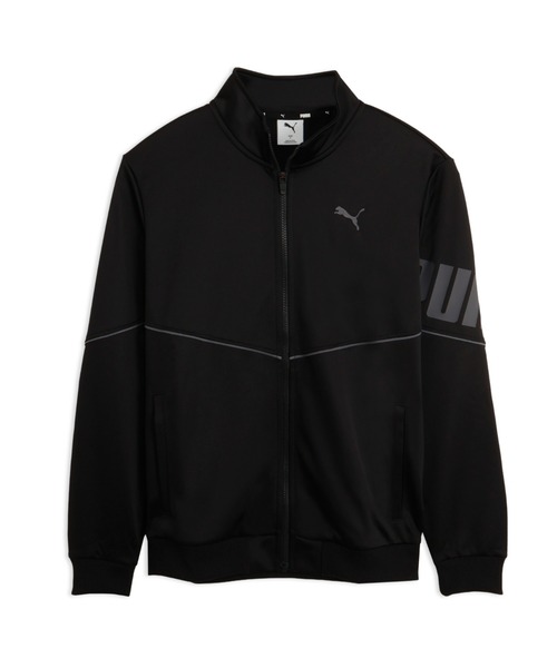 PUMA(プーマ)の「PUMA プーマ メンズ トレーニング ジャージー ニット ジャケット(ジャージ・メンズ・ネイビー/ブラック・MEDIUM/LARGE/XX-LARGE/SMALL/X-LARGE)」の1枚目の写真