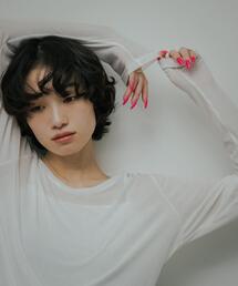 URBAN RESEARCH DOORS | Sheer Cotton Long-Sleeve T-shirts(Tシャツ/カットソー)
