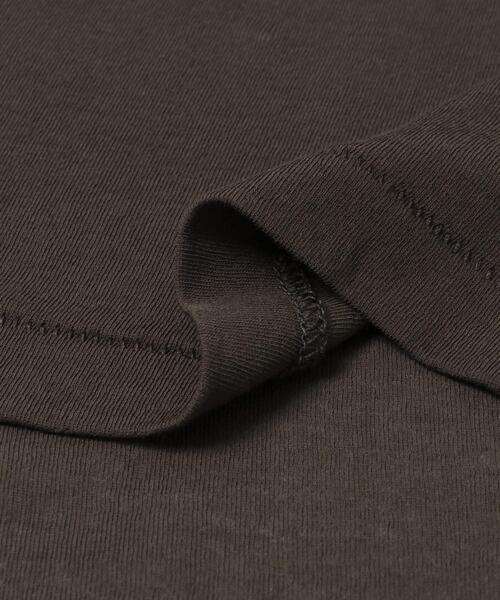 URBAN RESEARCH DOORS(アーバンリサーチドアーズ)の「Sheer Cotton Long-Sleeve T-shirts(Tシャツ/カットソー・レディース・ブラウン/オフホワイト・FREE)」の7枚目の写真