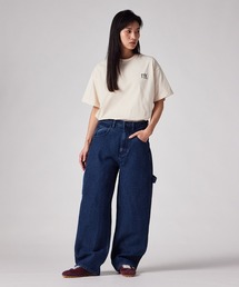 PS Paul Smith（ピーエスポールスミス）の「ウィメンズ Dickies(R)× PS Paul Smith インディゴ ペインターズパンツ / 265911 DC004W（その他パンツ）」