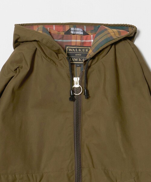 Steven Alan(スティーブンアラン)の「<WALKER AND HAWKES × Steven Alan> HOOD CAR COAT/アウター(ブルゾン・メンズ・オリーブ/ブラック・L/XL)」の4枚目の写真