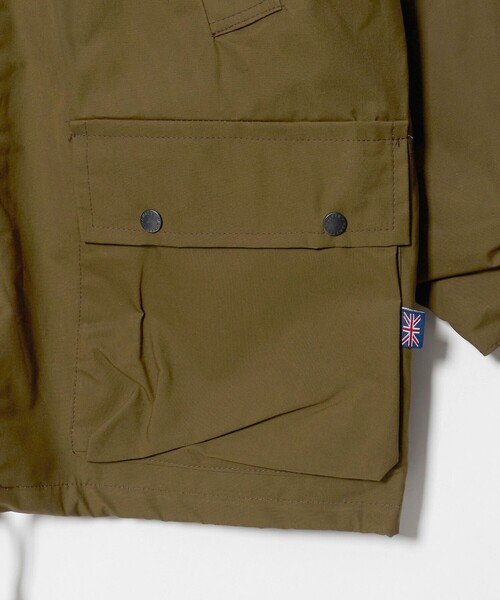 Steven Alan(スティーブンアラン)の「<WALKER AND HAWKES × Steven Alan> HOOD CAR COAT/アウター(ブルゾン・メンズ・オリーブ/ブラック・L/XL)」の6枚目の写真