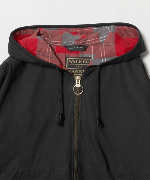 Steven Alan(スティーブンアラン)の「<WALKER AND HAWKES × Steven Alan> HOOD CAR COAT/アウター(ブルゾン・メンズ・オリーブ/ブラック・L/XL)」の12枚目の写真