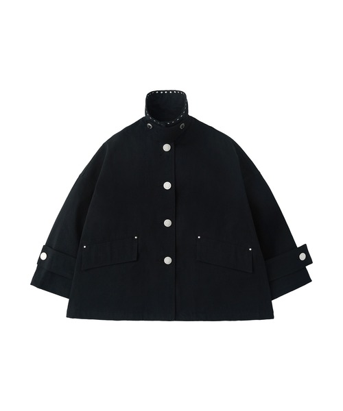 Mackintosh(マッキントッシュ)の「NEW HUMBIE DNM JK STUD MB EX(デニムジャケット・レディース・ワンウォッシュ/ブラック・6)」の3枚目の写真