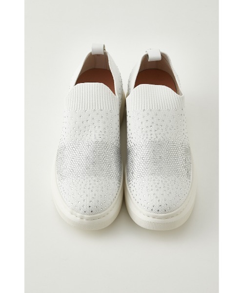 STACCATO（スタッカート）の「グリッターストーンスカッタースリッポン（スリッポン・レディース・ブラック/グレー/ホワイト・24.5cm/24cm/23.5cm/23cm/22.5cm）」の5枚目の写真