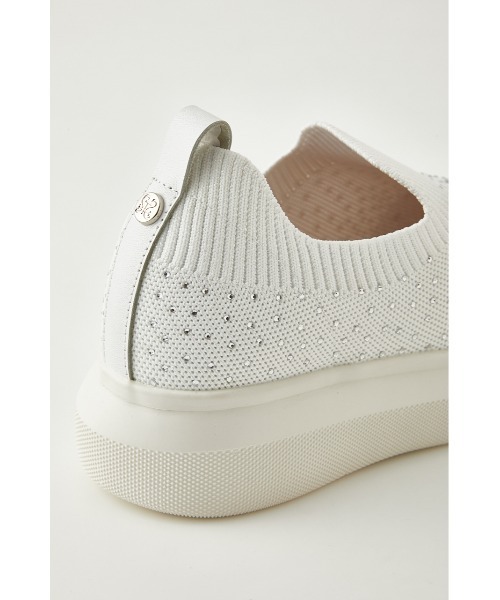 STACCATO（スタッカート）の「グリッターストーンスカッタースリッポン（スリッポン・レディース・ブラック/グレー/ホワイト・24.5cm/24cm/23.5cm/23cm/22.5cm）」の8枚目の写真