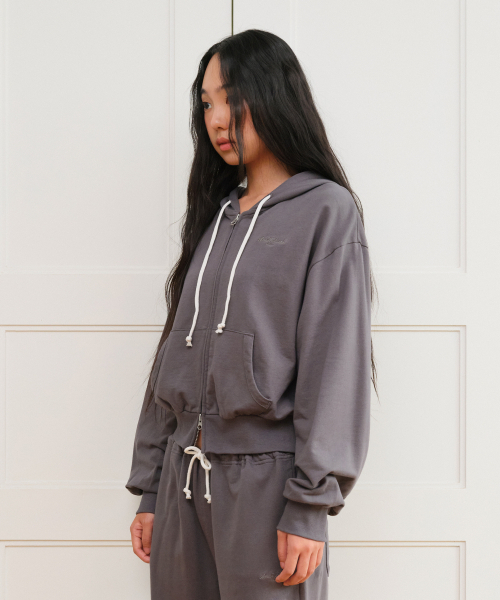 AMESWORLDWIDE（アメスワールドワイド）の「CLASSIC EASY HOODIE ZIP-UP CHARCOAL（パーカー・メンズ・その他・SMALL/FREE）」の11枚目の写真