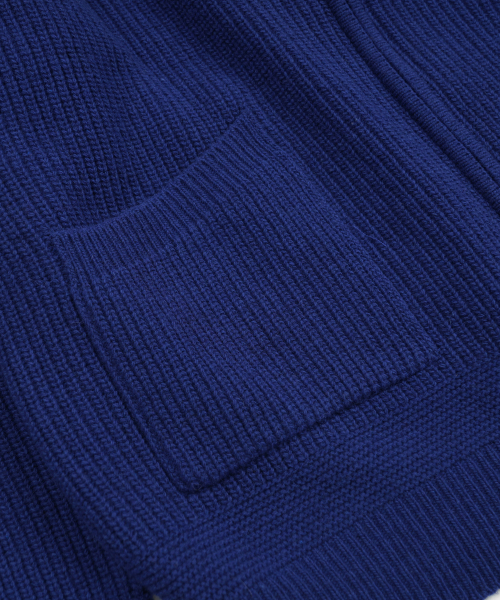 FRIZMWORKS(フリズムワークス)の「WOOL DECK ZIP UP CARDIGAN _ COBALT BLUE(カーディガン/ボレロ・メンズ・その他・SMALL/MEDIUM/LARGE/X-LARGE)」の5枚目の写真