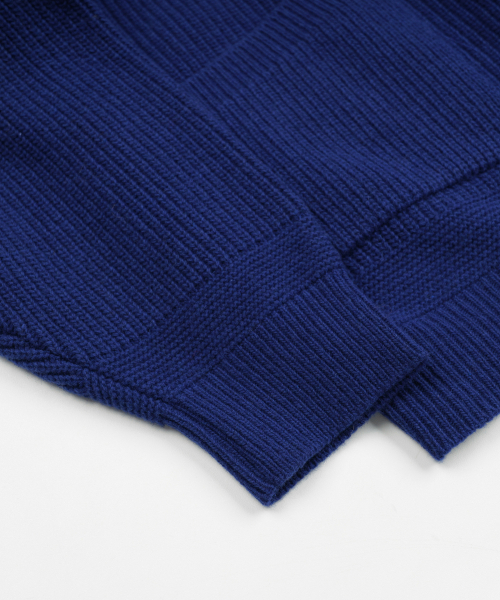 FRIZMWORKS(フリズムワークス)の「WOOL DECK ZIP UP CARDIGAN _ COBALT BLUE(カーディガン/ボレロ・メンズ・その他・SMALL/MEDIUM/LARGE/X-LARGE)」の6枚目の写真