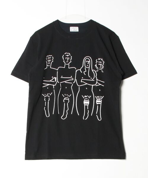 F-LAGSTUF-F(フラグスタフ)の「24SS-FSxNAGABA-02 californication tee (xYU NAGABA)(Tシャツ/カットソー・メンズ・ホワイト系/グレー/White/Black・X-LARGE/LARGE/MEDIUM)」の3枚目の写真