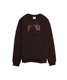 PUMA プーマ ウィメンズ ESS スパンコール スタンダード クルースウェット