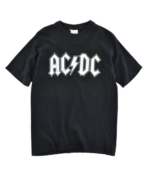 VINTAGE(ヴィンテージ)の「【USED】Y2K "ACDC" バンド Tシャツ(Tシャツ/カットソー・メンズ・ブラック・SMALL)」の1枚目の写真