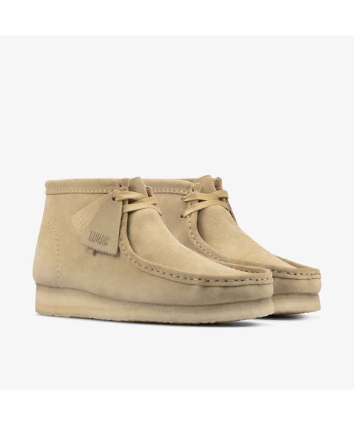 Clarks Originals(クラークスオリジナルズ)の「Wallabee Boot / ワラビーブーツ (メープルスエード)(ブーツ・メンズ・ベージュ・UK6/UK6.5/UK11/UK10.5/UK10/UK7/UK7.5/UK8/UK8.5/UK9/UK9.5)」の4枚目の写真