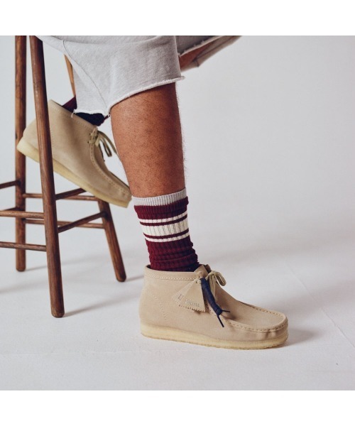Clarks Originals(クラークスオリジナルズ)の「Wallabee Boot / ワラビーブーツ (メープルスエード)(ブーツ・メンズ・ベージュ・UK6/UK6.5/UK11/UK10.5/UK10/UK7/UK7.5/UK8/UK8.5/UK9/UK9.5)」の9枚目の写真