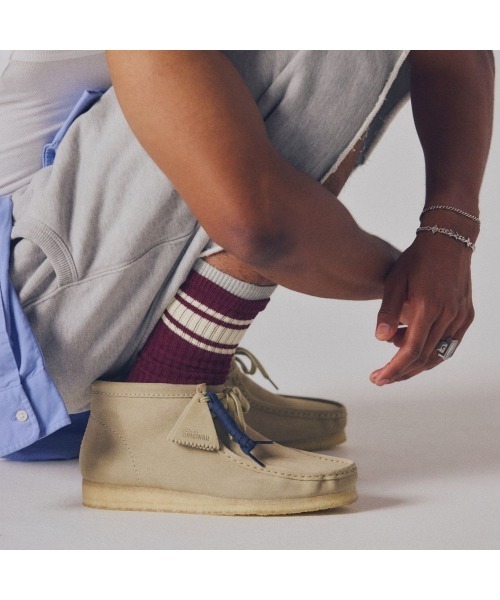 Clarks Originals(クラークスオリジナルズ)の「Wallabee Boot / ワラビーブーツ (メープルスエード)(ブーツ・メンズ・ベージュ・UK6/UK6.5/UK11/UK10.5/UK10/UK7/UK7.5/UK8/UK8.5/UK9/UK9.5)」の11枚目の写真