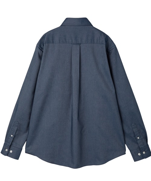 TOKYO SHIRTS(トウキョウシャツ)の「カジュアルシャツ フレンチブルドッグ刺繍 オックスフォードシャツ ボタンダウン 長袖 メンズ(シャツ/ブラウス・メンズ・ネイビー・M/L/XL/LL/S)」の2枚目の写真