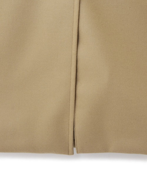 YLEVE(イレーヴ)の「YLEVE / SUPER100'S WOOL MELTON COAT(ダウンジャケット/コート・メンズ・ベージュ・3/4/5)」の10枚目の写真