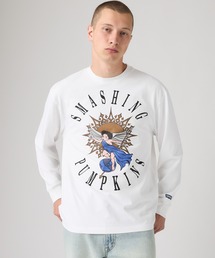 Levi's（リーバイス）の「Levi's/リーバイス LEVI x SMASHING PUMPKINS ALTITUDE NOT ATTITUDE  ロングスリーブ Tシャツ（Tシャツ/カットソー）」