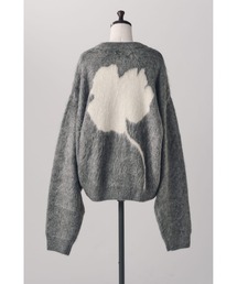 Knuth Marf（クヌースマーフ）の「2way shaggy flower knit(unisex)（Tシャツ/カットソー）」