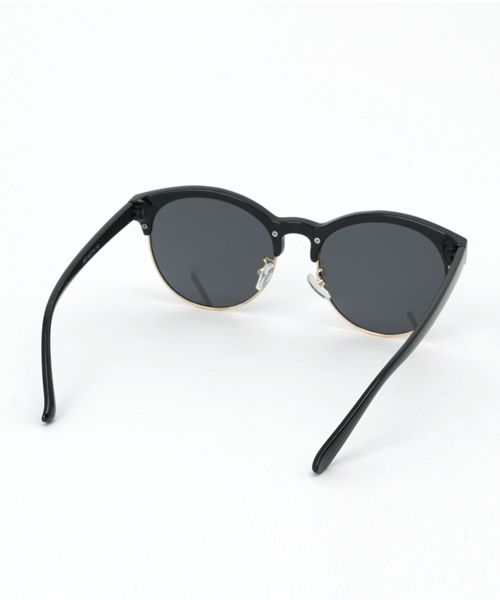 CIAOPANIC TYPY（チャオパニックティピー）の「ボストンハーフリムサングラス（サングラス・メンズ・ブラック・FREE）」の4枚目の写真